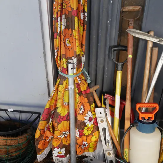 Vintage sun umbrella