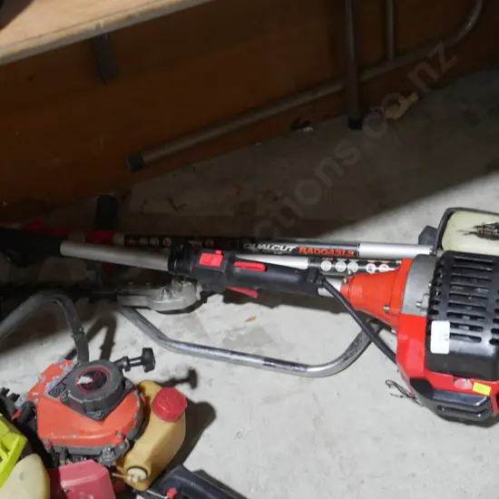 Interchangeable line trimmer/ hedge trimmer