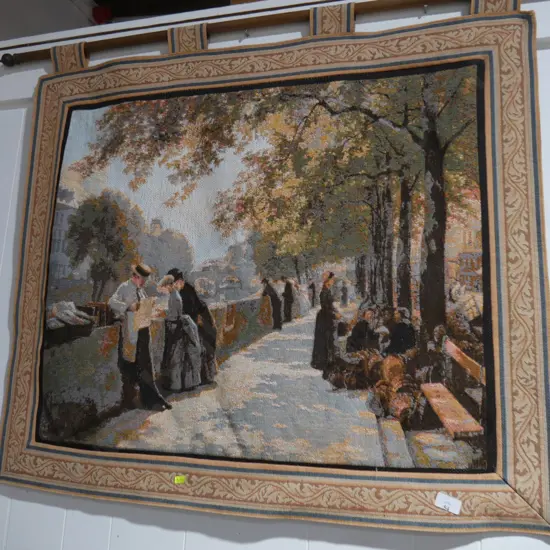 Tapestry wall hanging