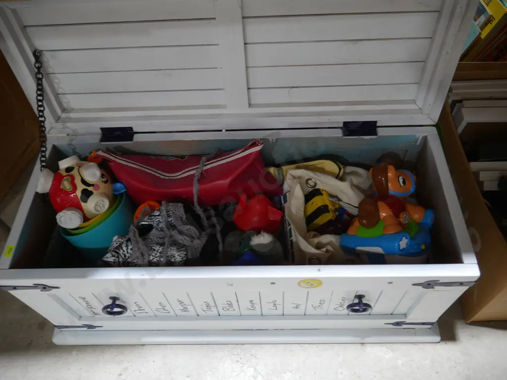 Toy box and contents Image 1++