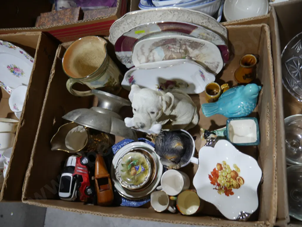Dog ornaments, China etc Image 1++