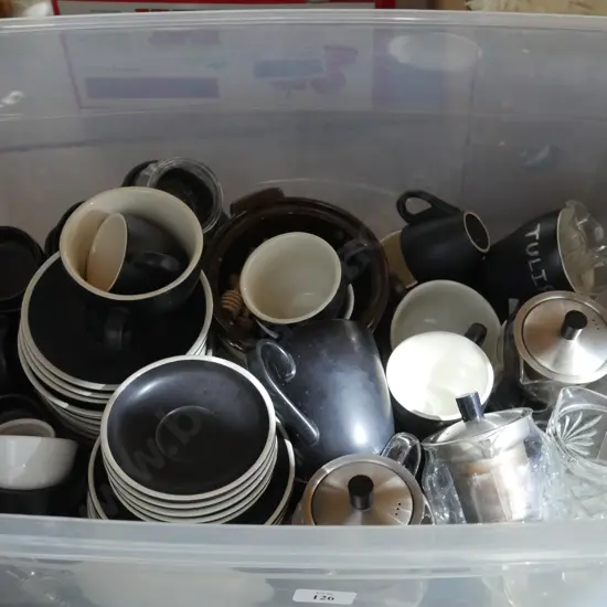 Teapots, coffee mugs etc