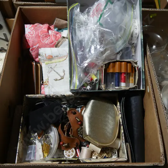 Linen, sewing sundries