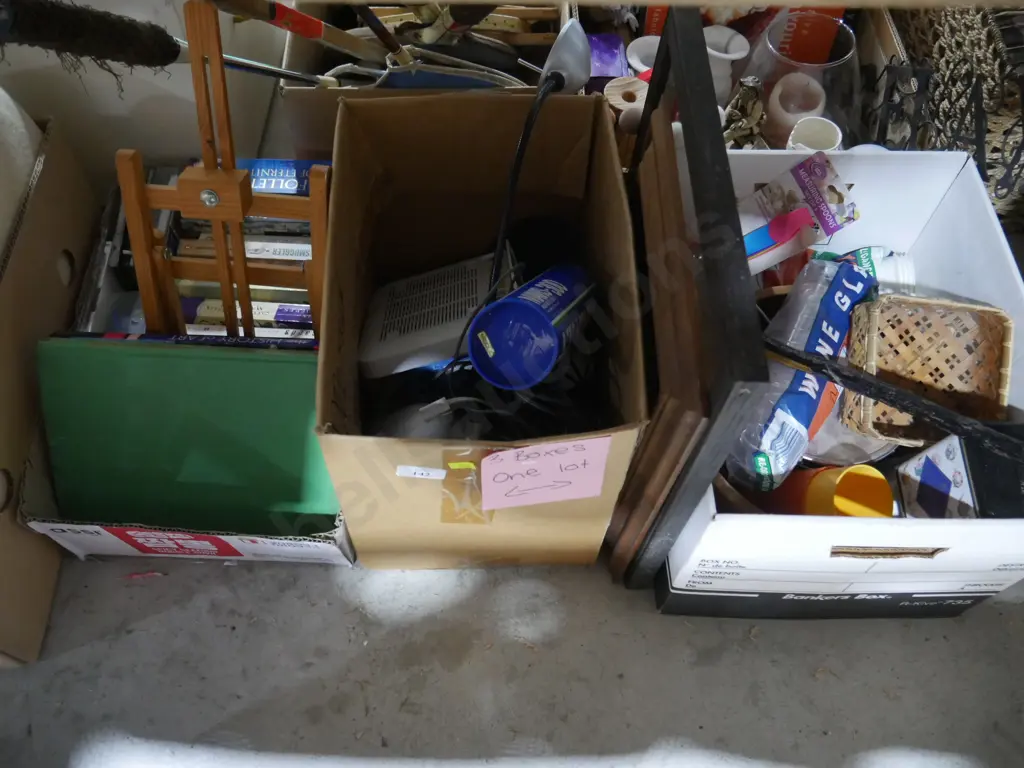 3 boxes of assorted sundries Image 1++