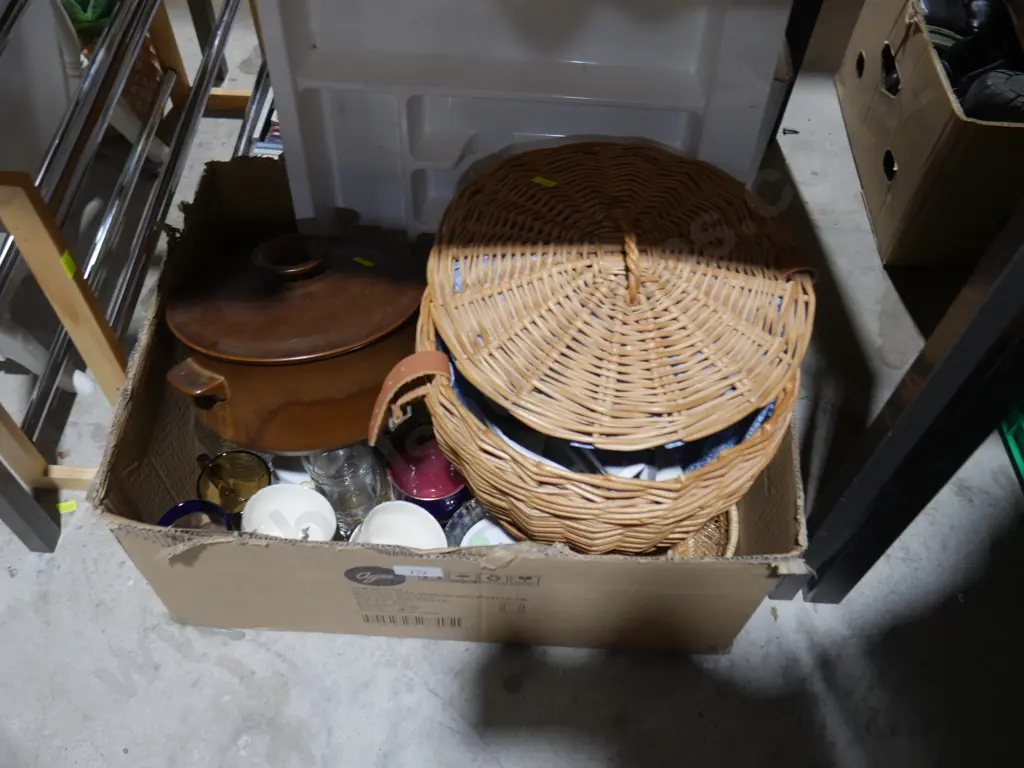 China, cutlery, sewing basket etc Image 1++