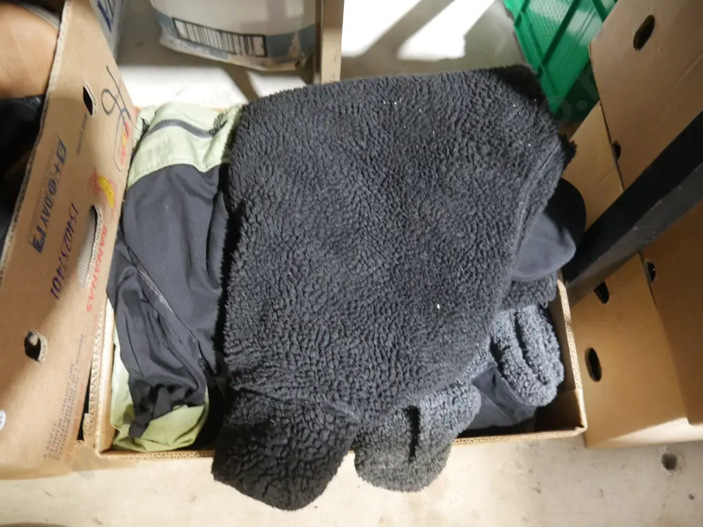 5 boxes of shoes and clothes Image 1++