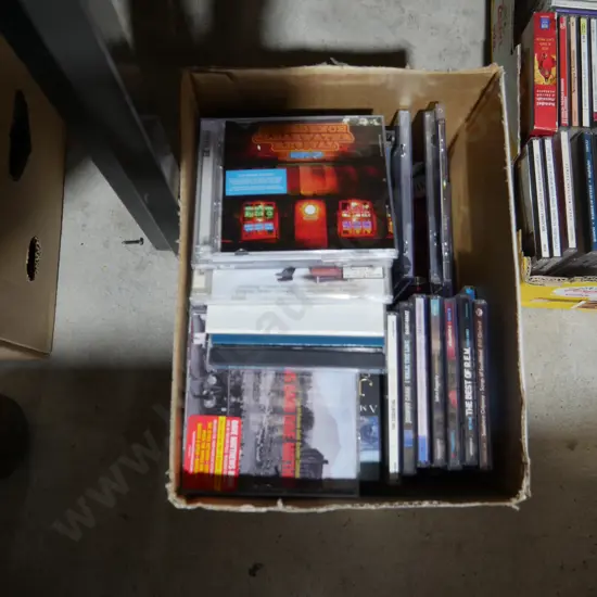 Box of cds