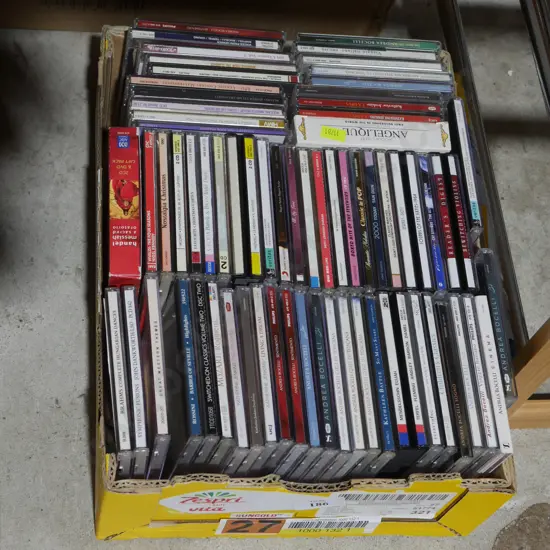 Box of cds