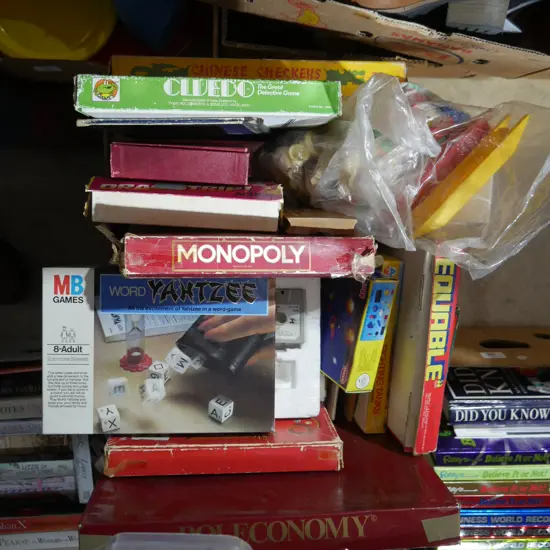 Assorted board games