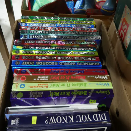 Guinness World Records books etc