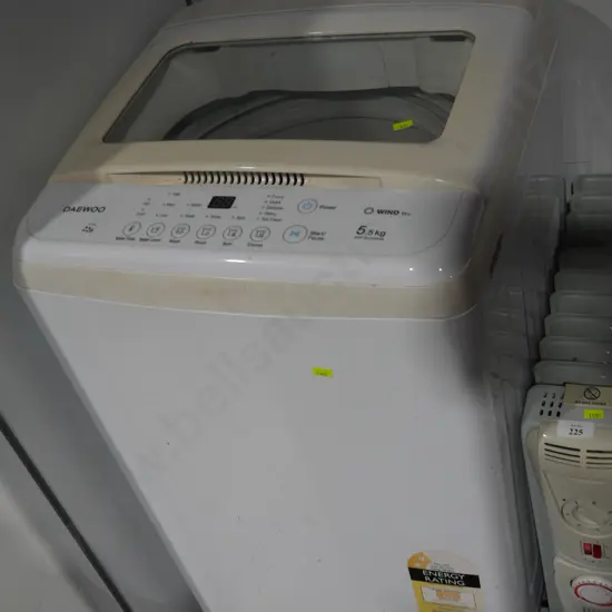 Daewoo washing machine