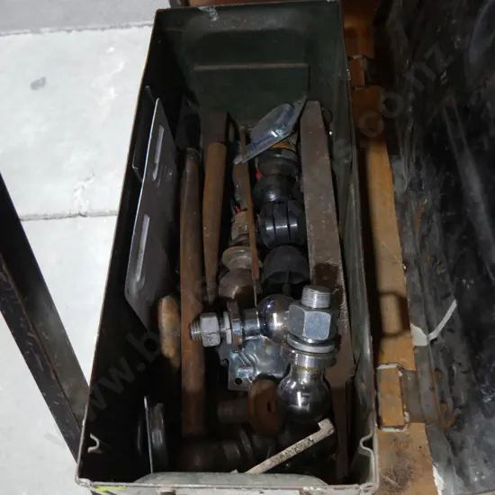 Tool box, towballs etc