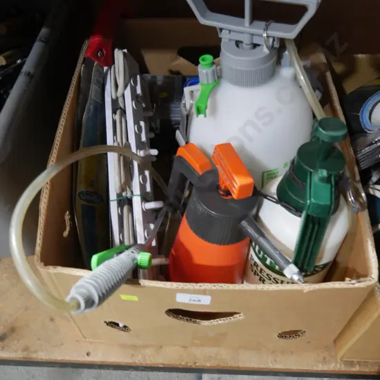 Garden sprayers etc