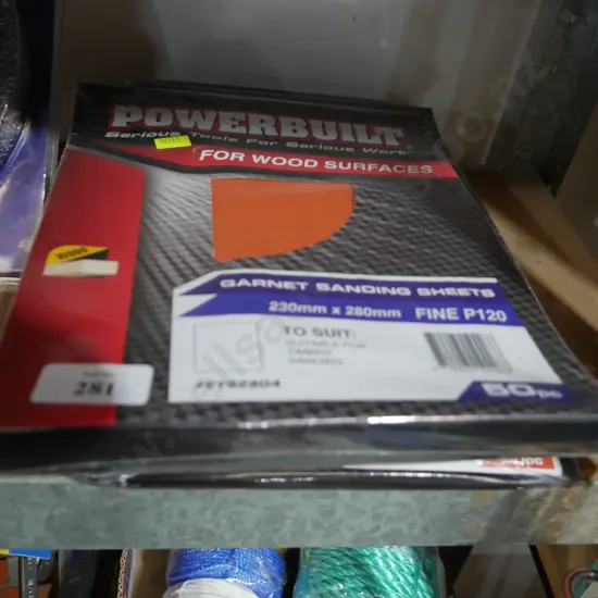 Sanding sheets