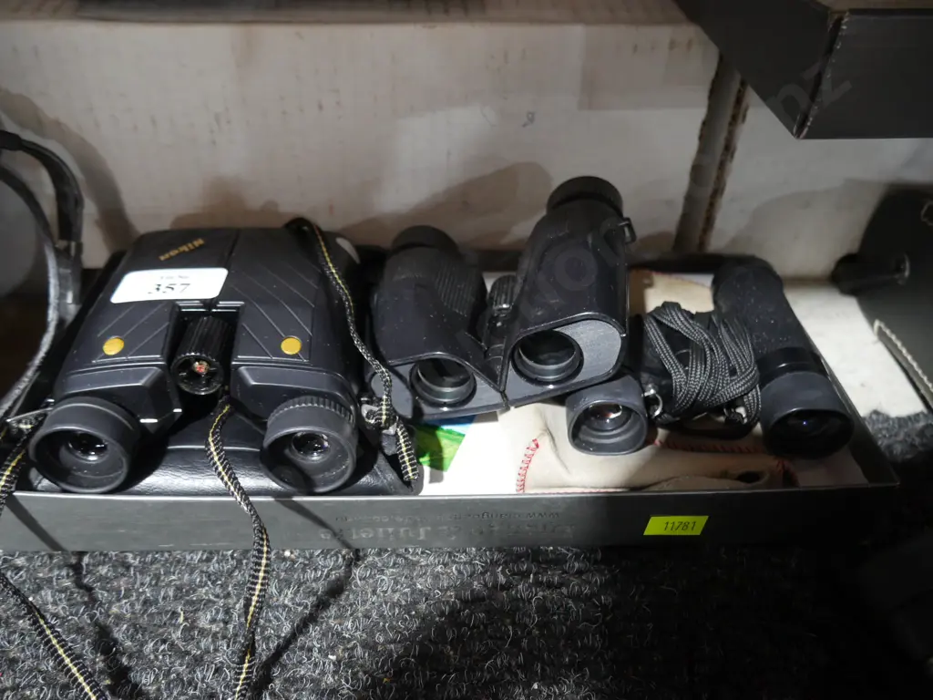 Three pairs of binoculars Image 1++