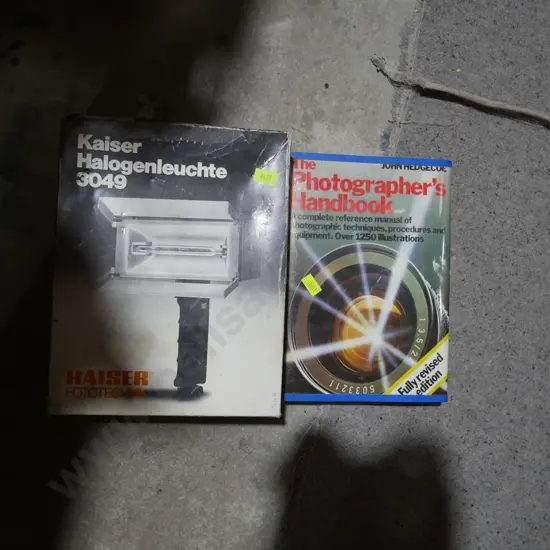 Photography book etc