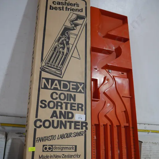 Nadex coin sorter and counter