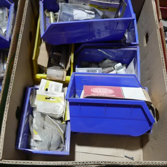 Box of garage sundries