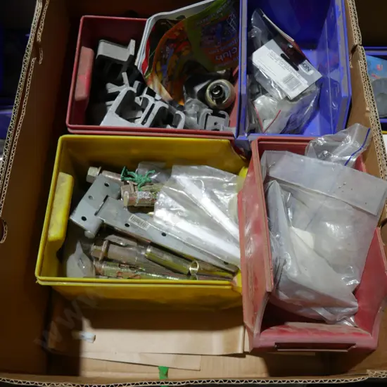 Box of garage sundries