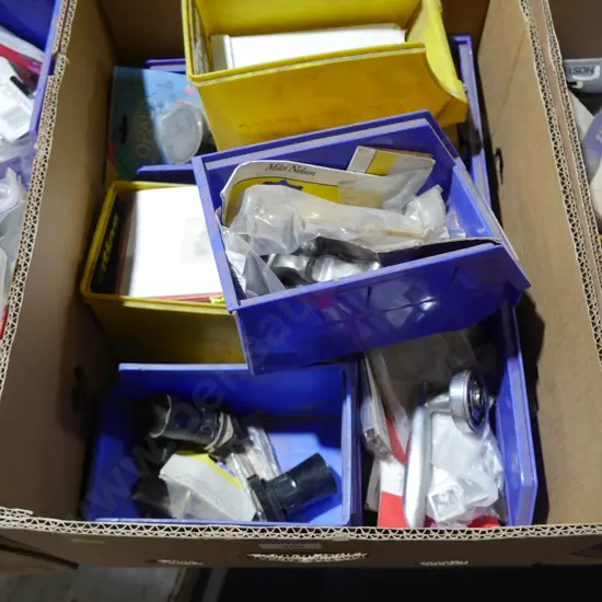 Box of garage sundries