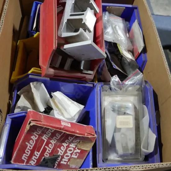 Box of garage sundries