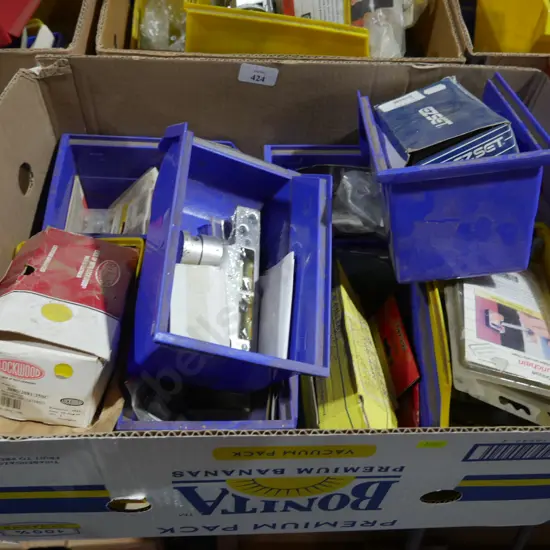 Box of garage sundries