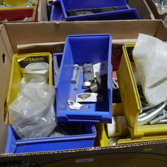 Box of garage sundries