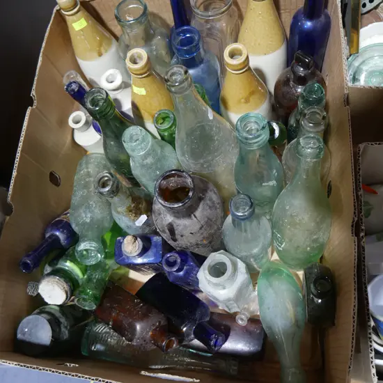 Assorted bottles