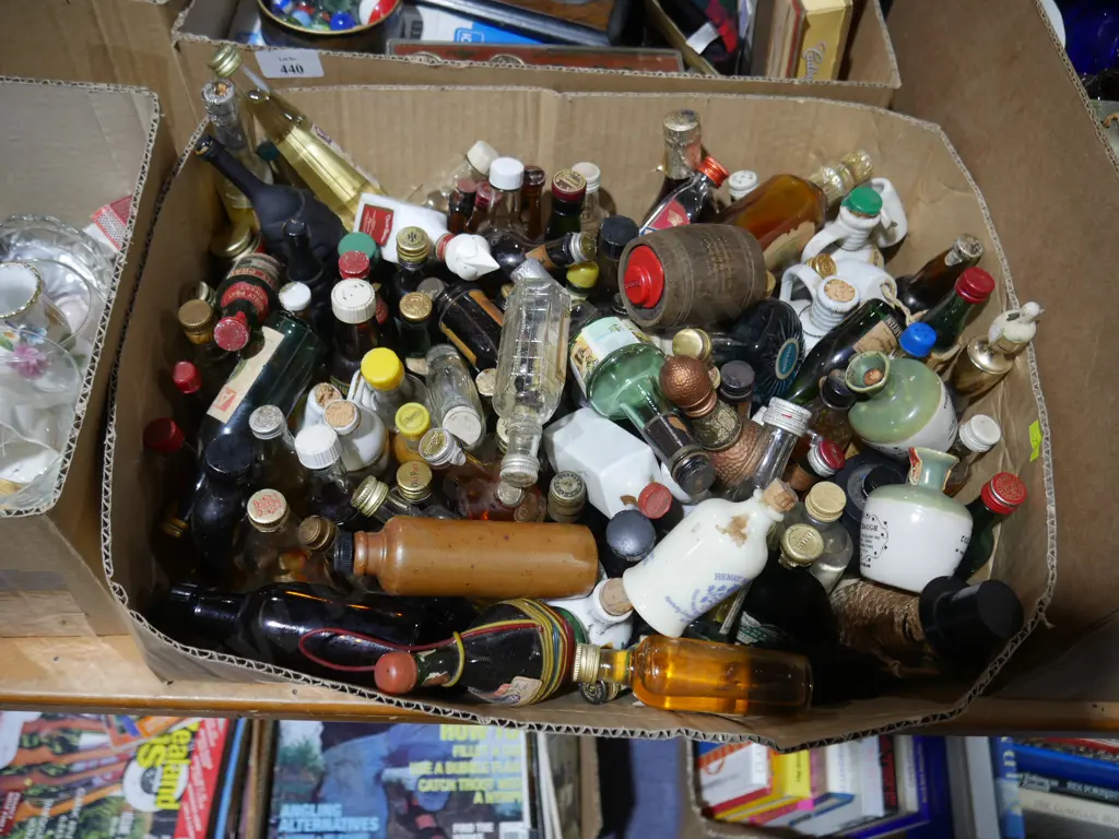 Assorted mini liqueur bottles Image 1++