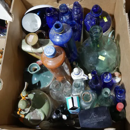 Assorted bottles