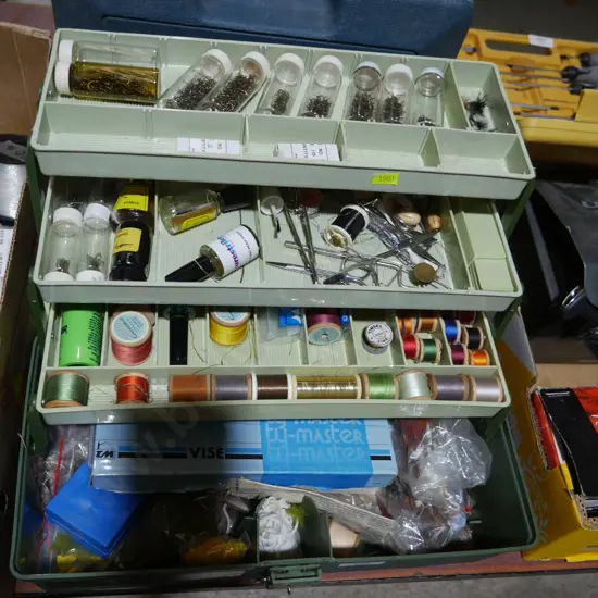 Tackle box and contents
