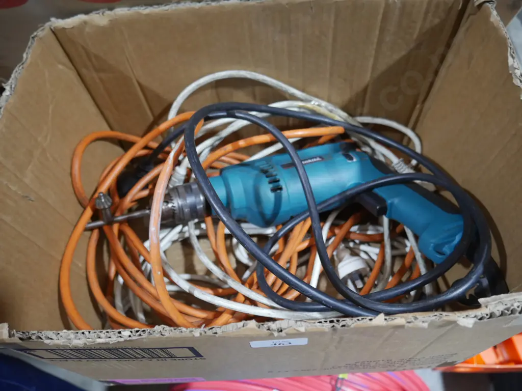 Makita drill and cords Image 1++