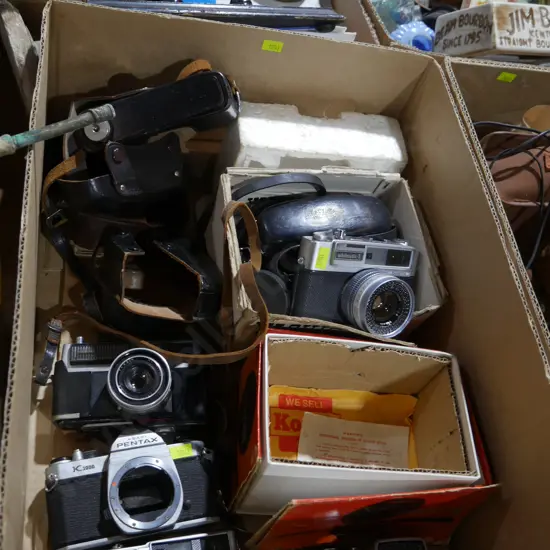 Old cameras