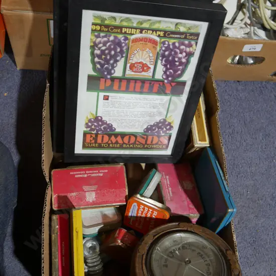 Tins etc
