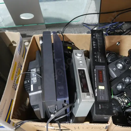 Turntable, stereo tuner etc