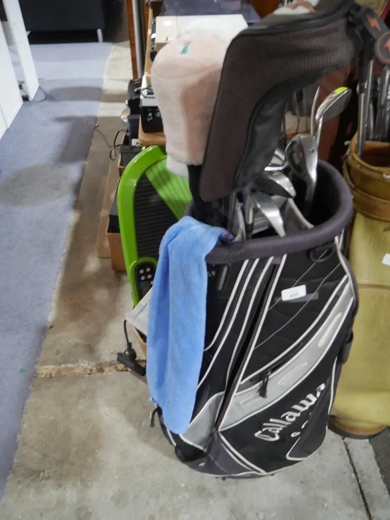 Golf bag and clubs Image 1++