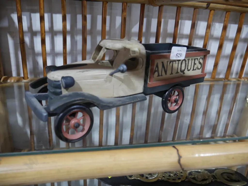 Wooden model truck Image 1++