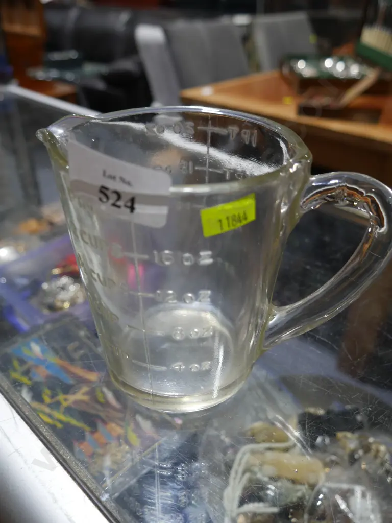 Glass measuring jug Image 1++