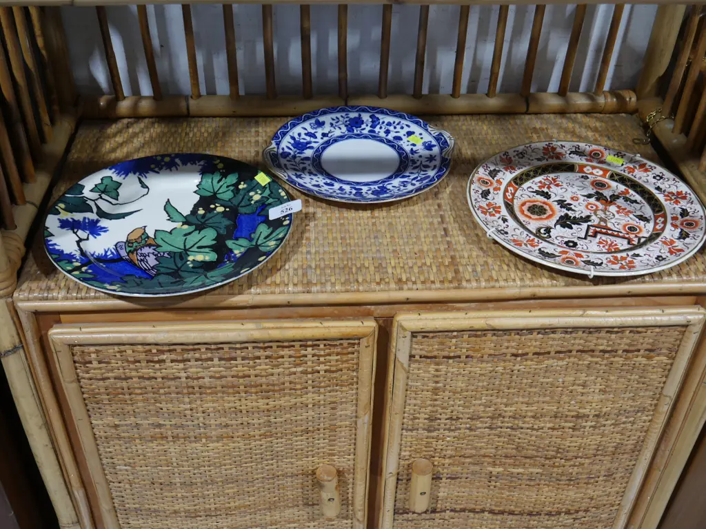 Three plates, Royal Doulton, Masons Image 1++