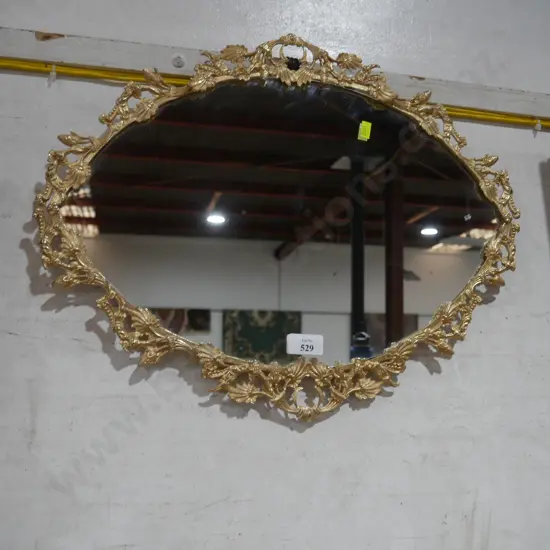 Gilt frame mirror
