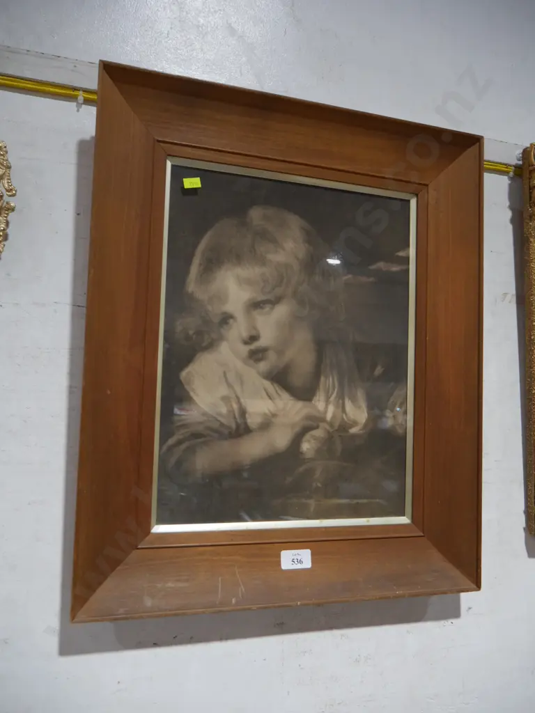 Framed at work - child Image 1++