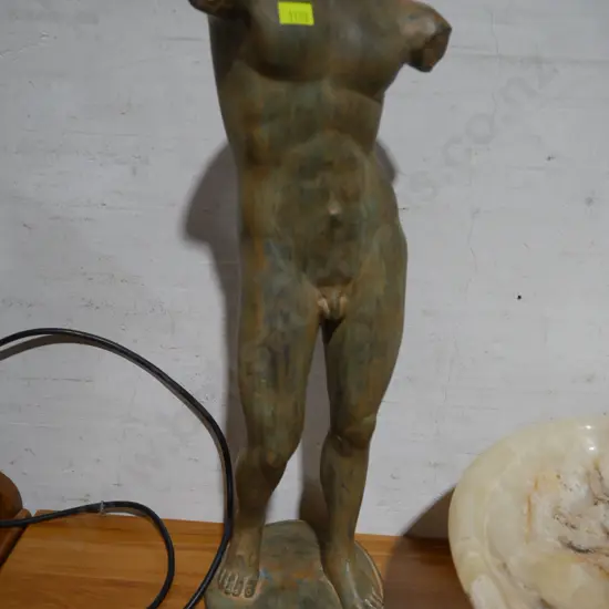 Male torso sculpture