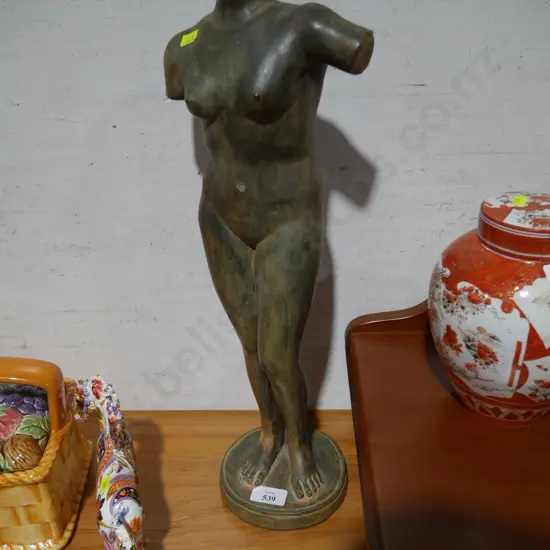 Female torso sculpture