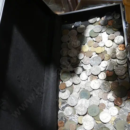 Assorted coins
