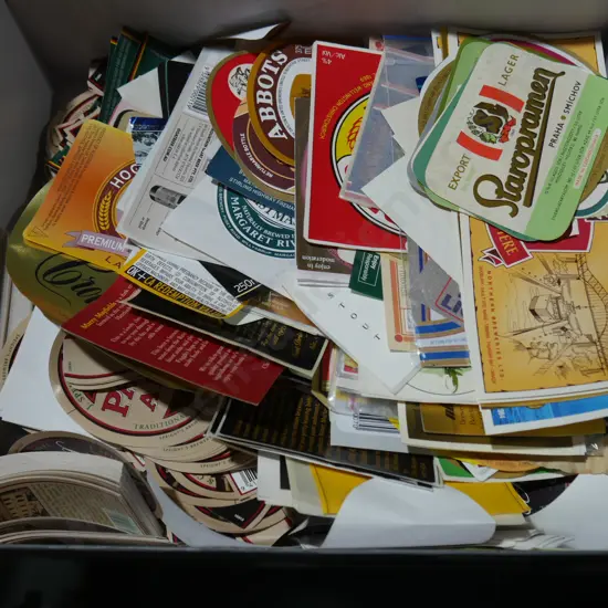 Beer labels etc