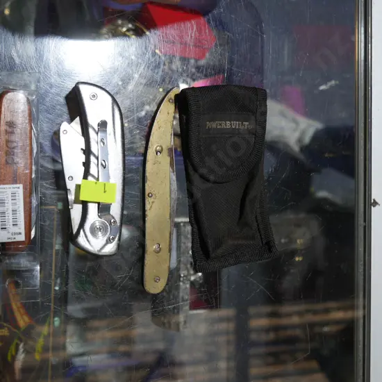 Assorted pocket knives