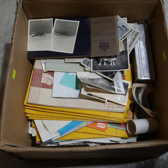 Vintage photographs and albums etc