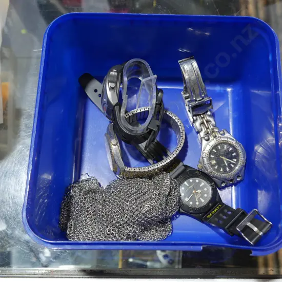 Assorted watches etc