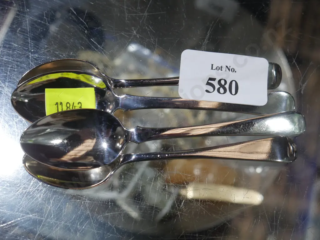 4 sterling silver spoons Image 1++