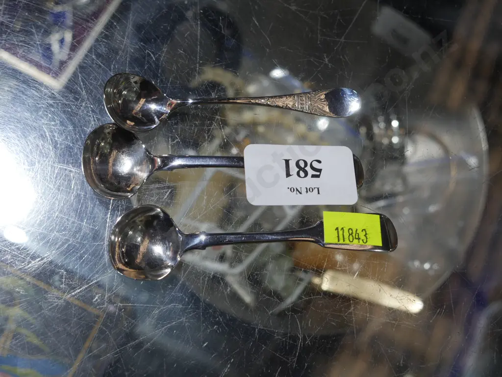 3 sterling silver spoons Image 1++